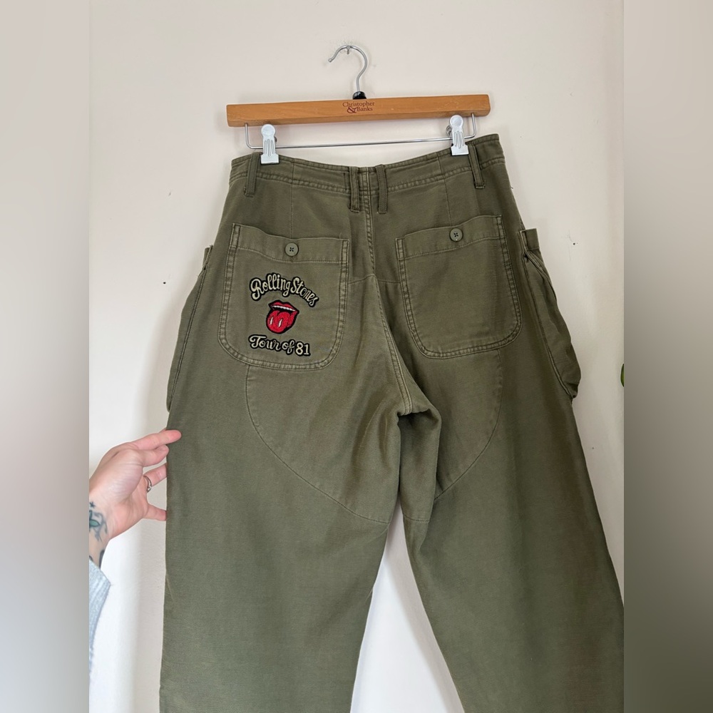 Lucky Brand Rolling Stones Utility Pants in Olive - Picture 8 of 8